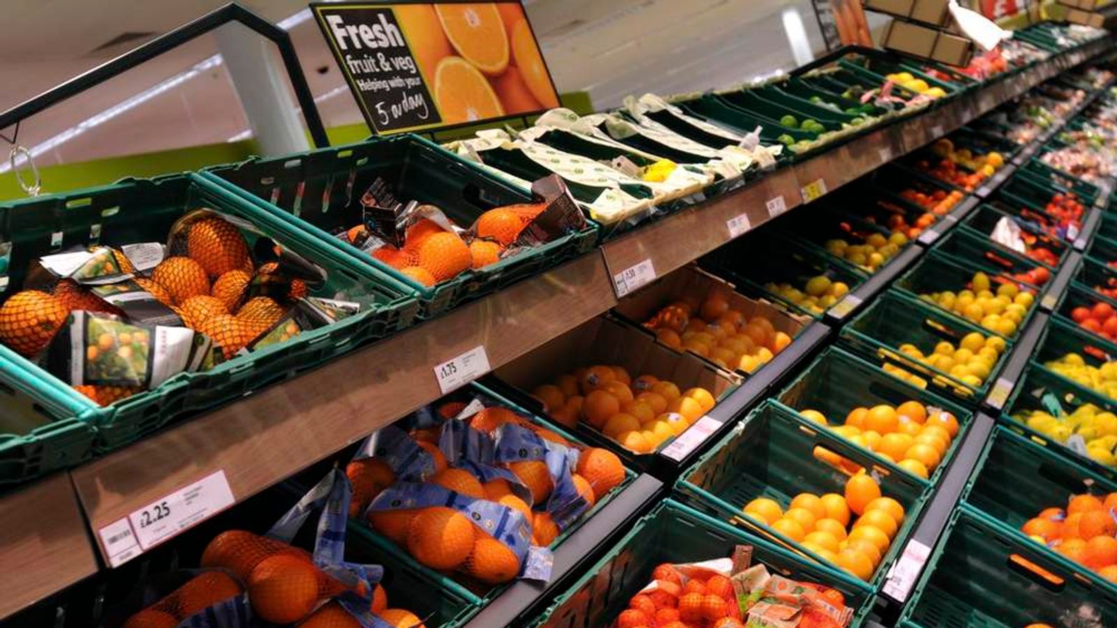 Frutas y cítricos frescos